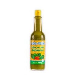 Salsa de Chile Habanero Verde Lol-Tun Botella Vidrio 150 g
