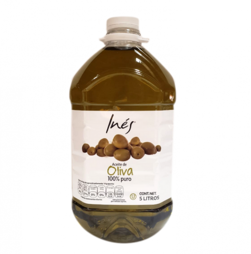Aceite de oliva puro Inés Botella 5 L