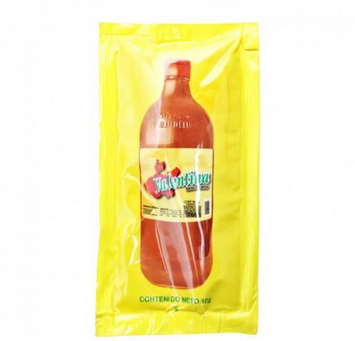 Salsa Valentina sobre individual 900/ 10 gr.
