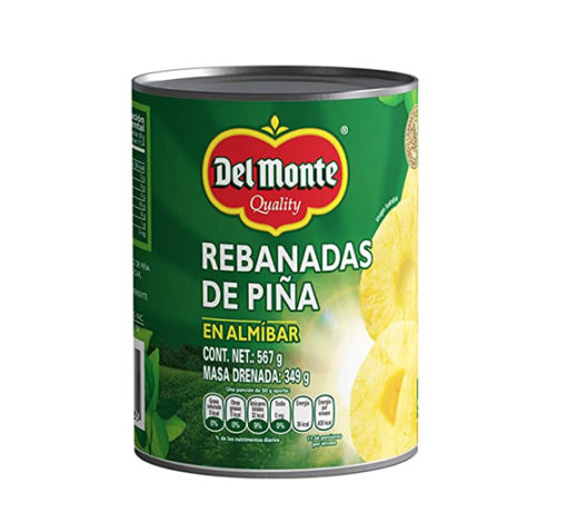 Piña en rebanadas Del Monte 1/ 567gr.