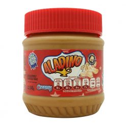 Crema de Cacahuate Creamy Aladino de 340 gr. /caja completa 12 pzs