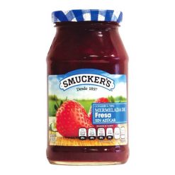 Mermelada Fresa Smucker's sin Azúcar 365 g/ caja 8 pzs
