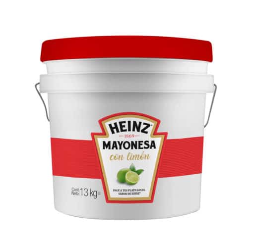 Mayonesa con limón Heinz cubeta 13kg