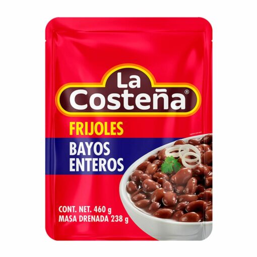 Frijoles entero La Costeña Bolsa 460 g