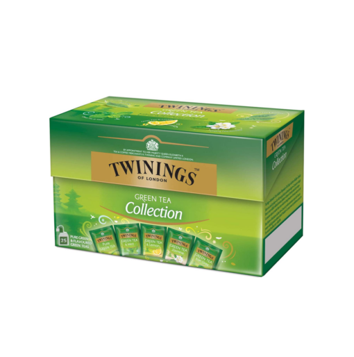 Colección de Té Verde Twinings Caja con 25 Sobres/ caja 12pza
