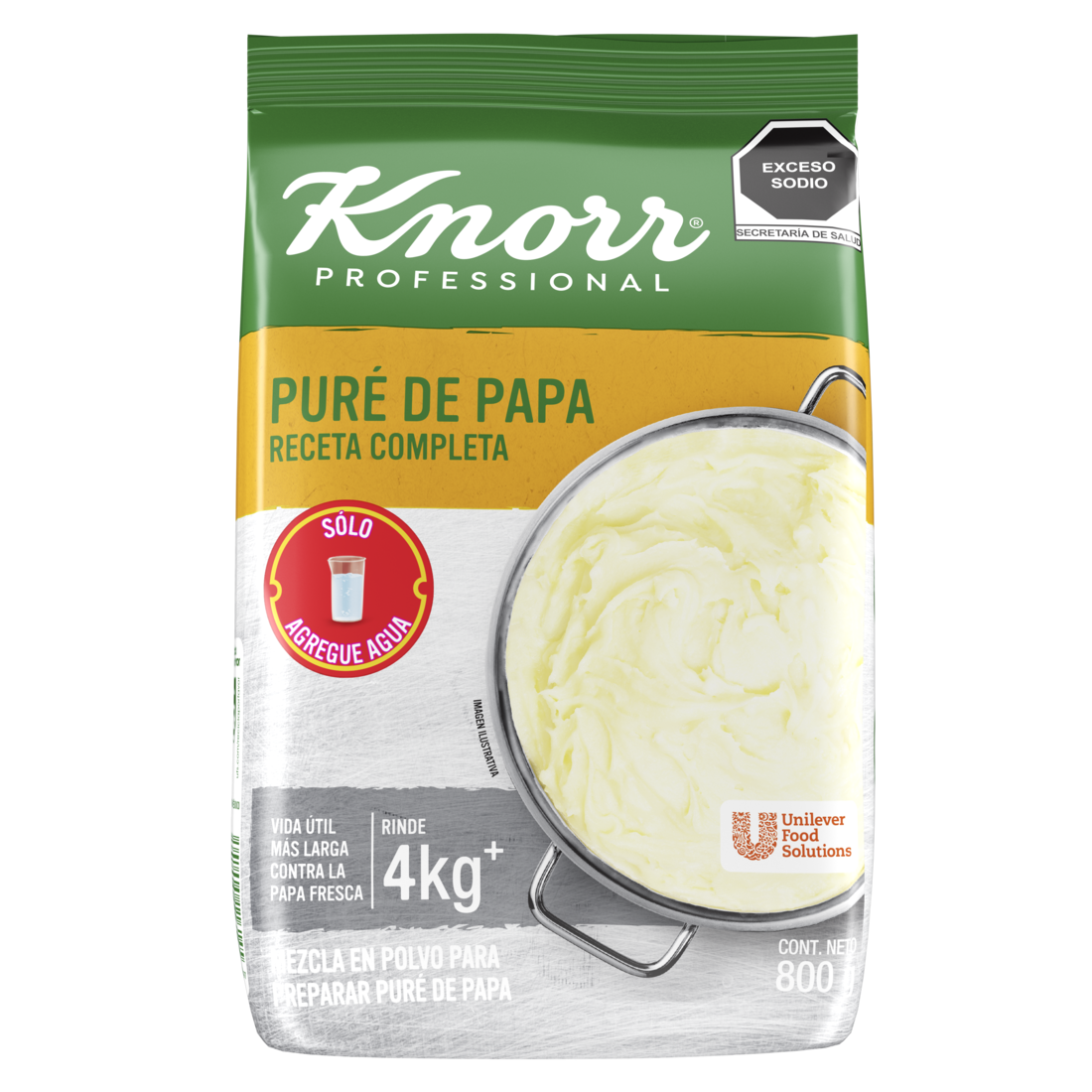 Sazonador puré de patatas