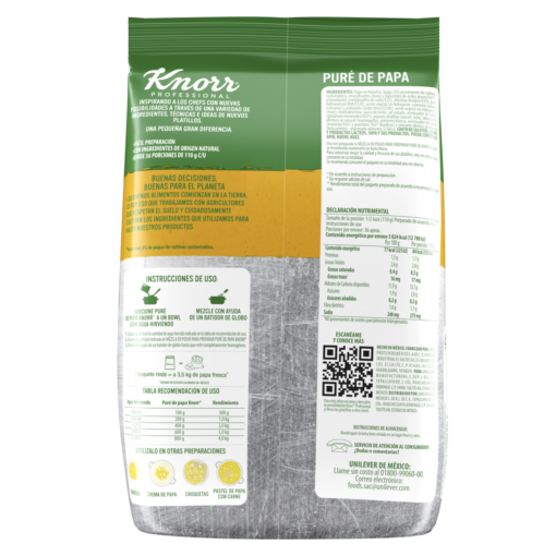 Knorr Puré de Papa 800 g - Imagen 3